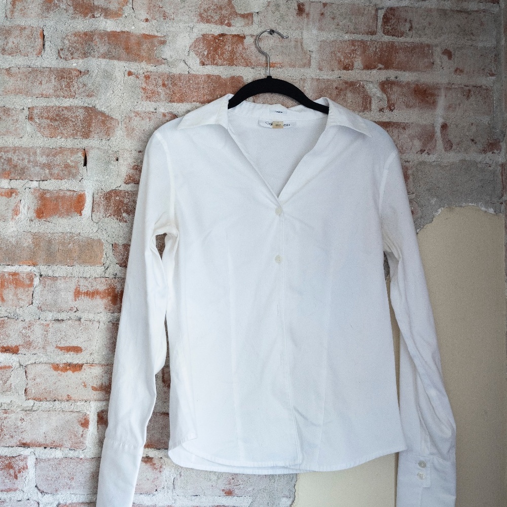 Calvin Klein White Button Down Shirt